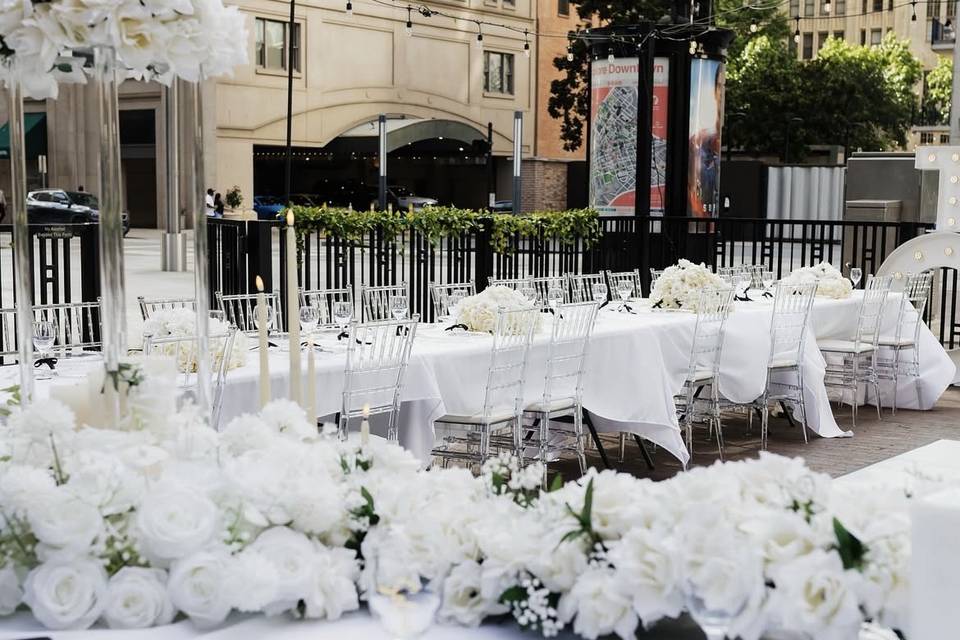 Outdoor reception