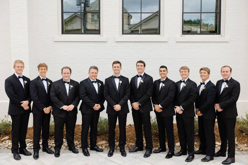 Groomsmen tux