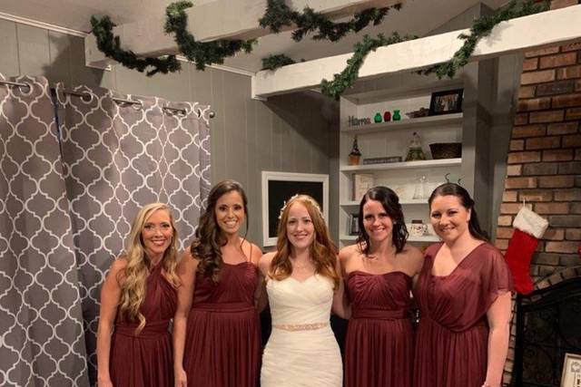 Bride/Bridal party hair