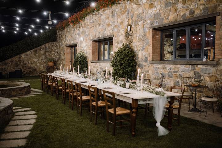 Ceremony in the garden