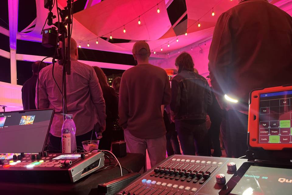 Live lighting design