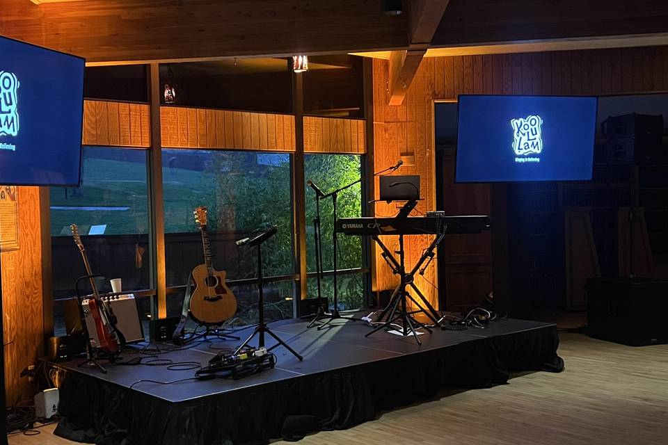 Audio & lighting package