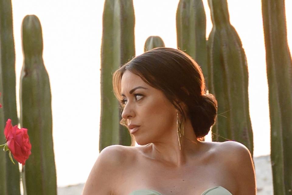 Mexican destination bride