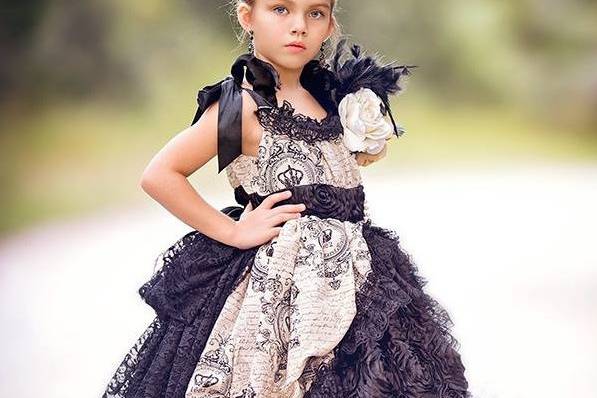 Designer gowns clearance for baby girl