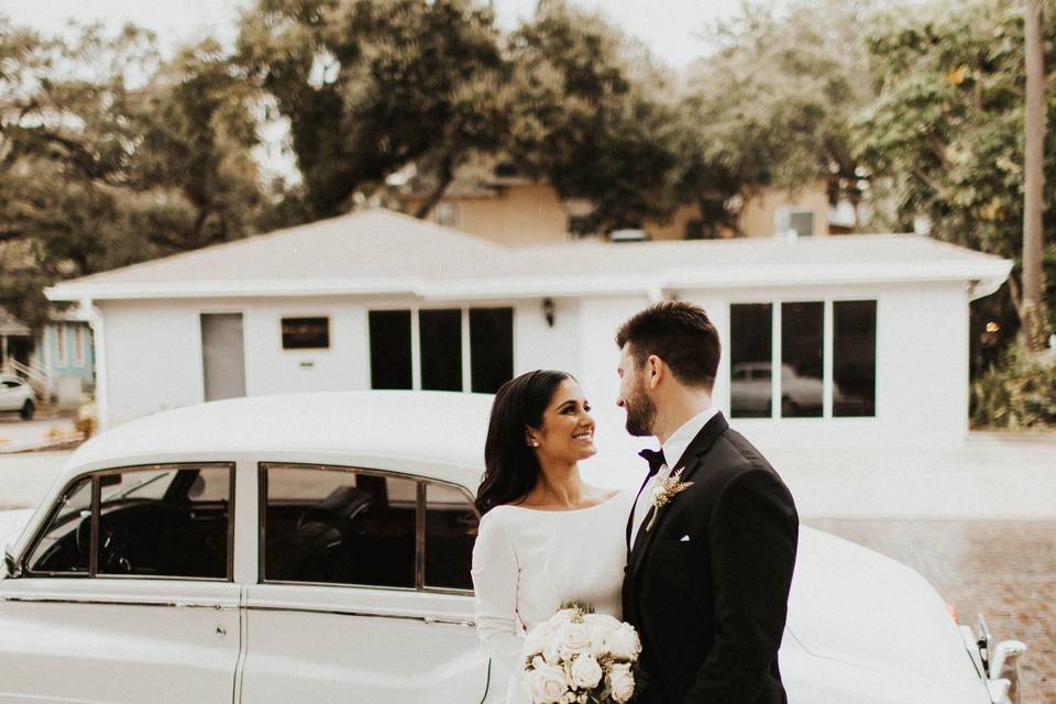 Bride and groom