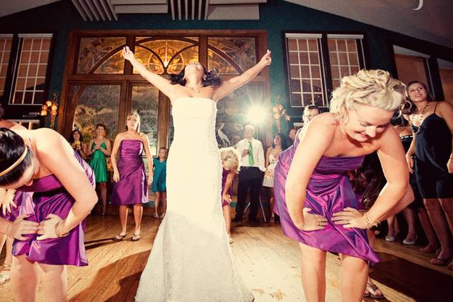 Bride's dance number