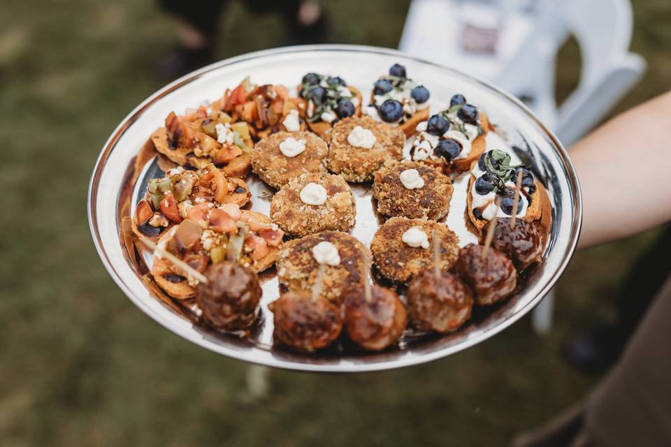 Bride and Groom's Tray