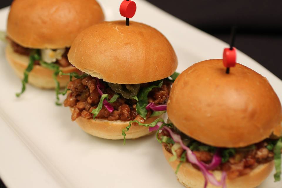 Asian sloppy joe sliders