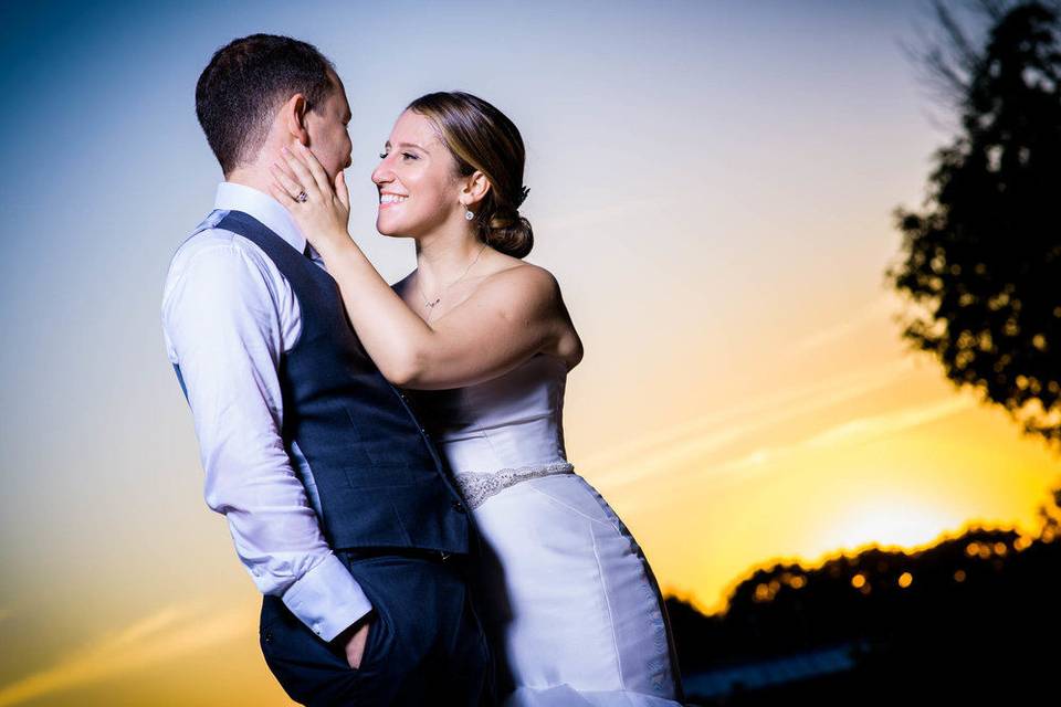 Umbrella kiss