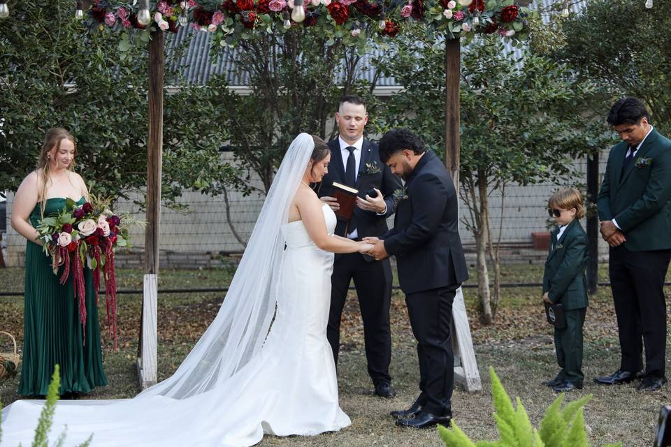 A fabulous wedding