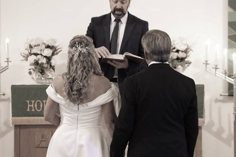 A simple wedding