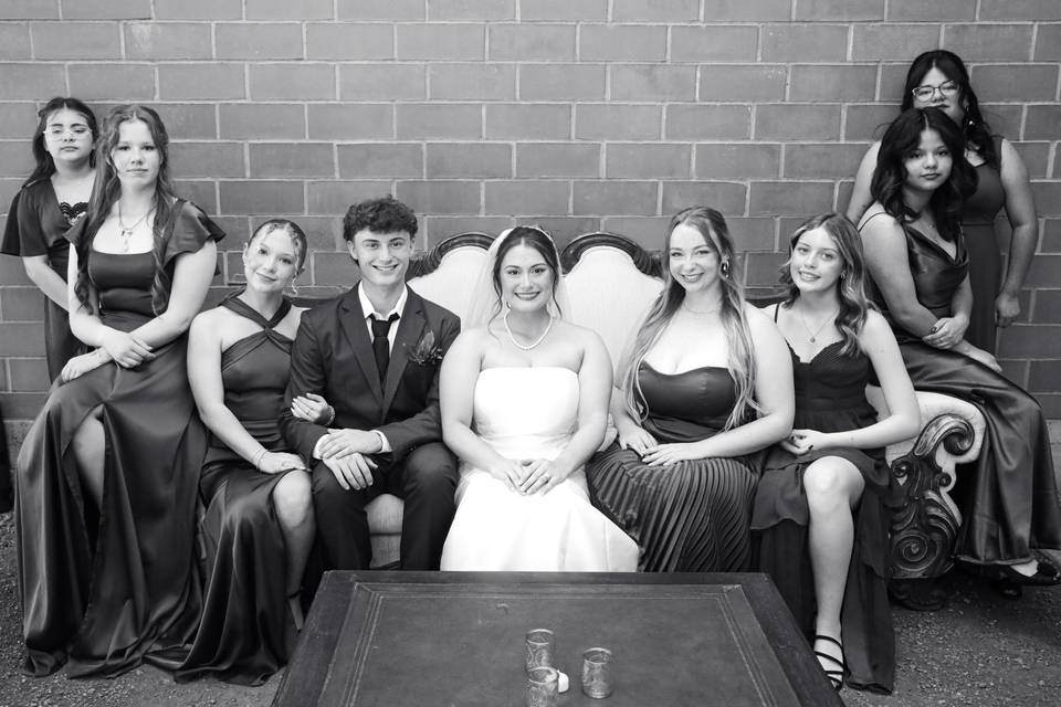 A fabulous wedding