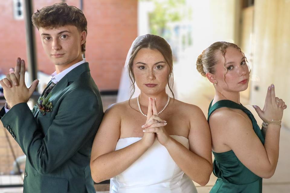 A fabulous wedding