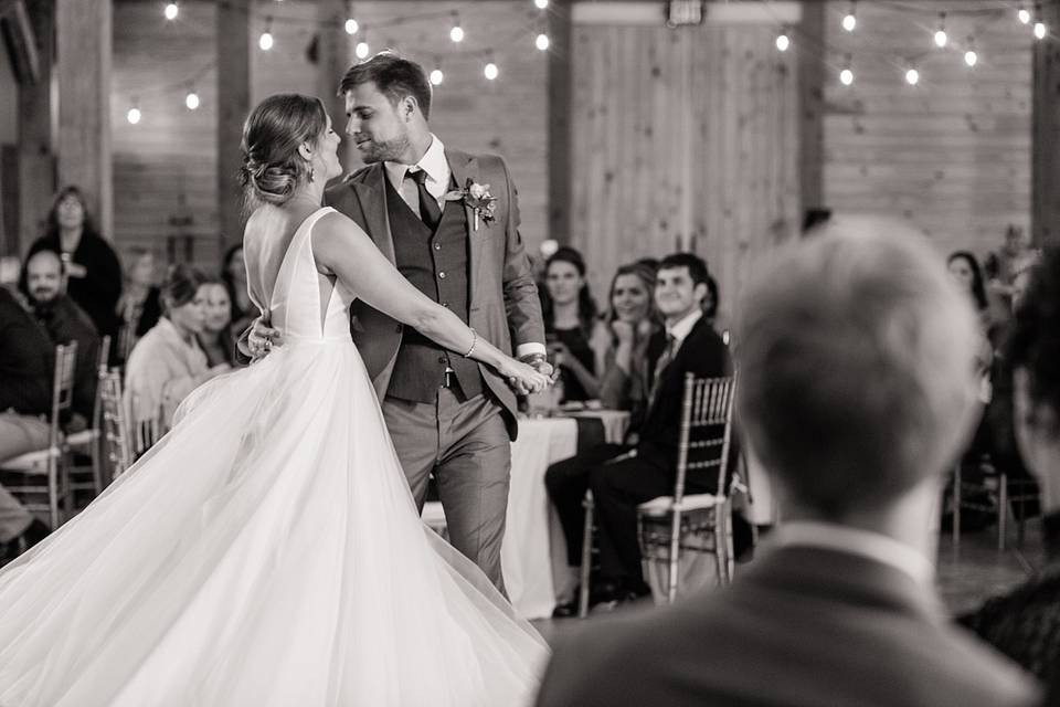 First Dance Pavilion floor