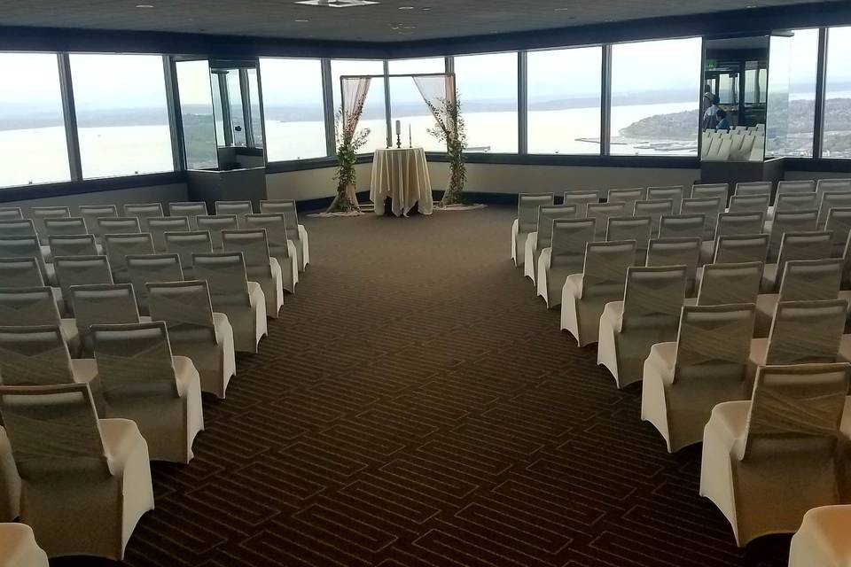 Ceremony in Columbia Room