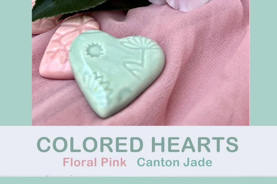 Floral Pink and Canton Jade
