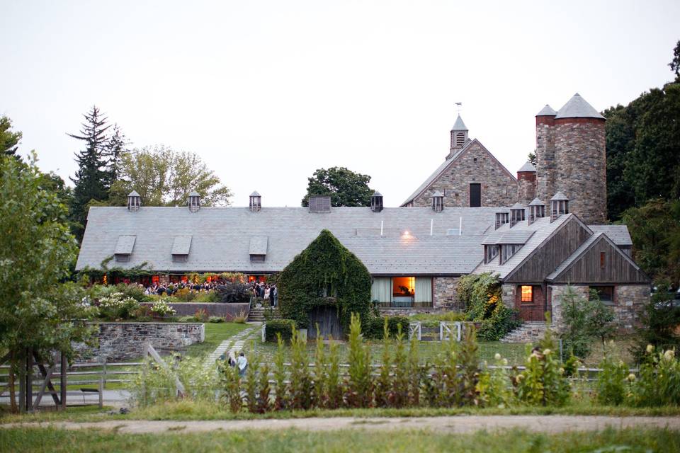 Exterior view of Blue Hill at Stone Barns