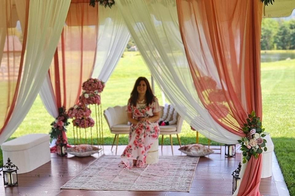 Mandap at Gordon Springs Farm