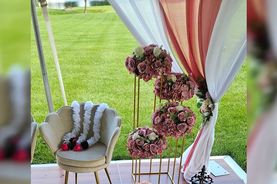 Mandap at Gordon Springs Farm