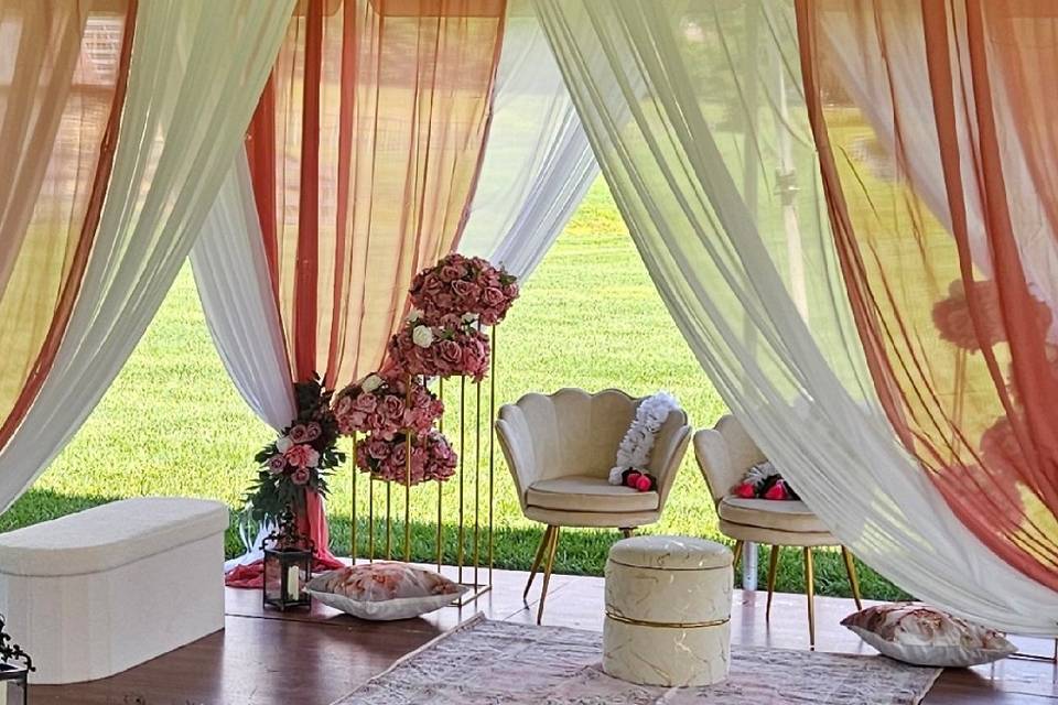 Mandap at Gordon Springs Farm