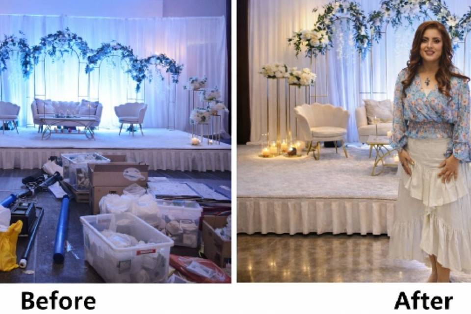Reception at Hilton Fairfax