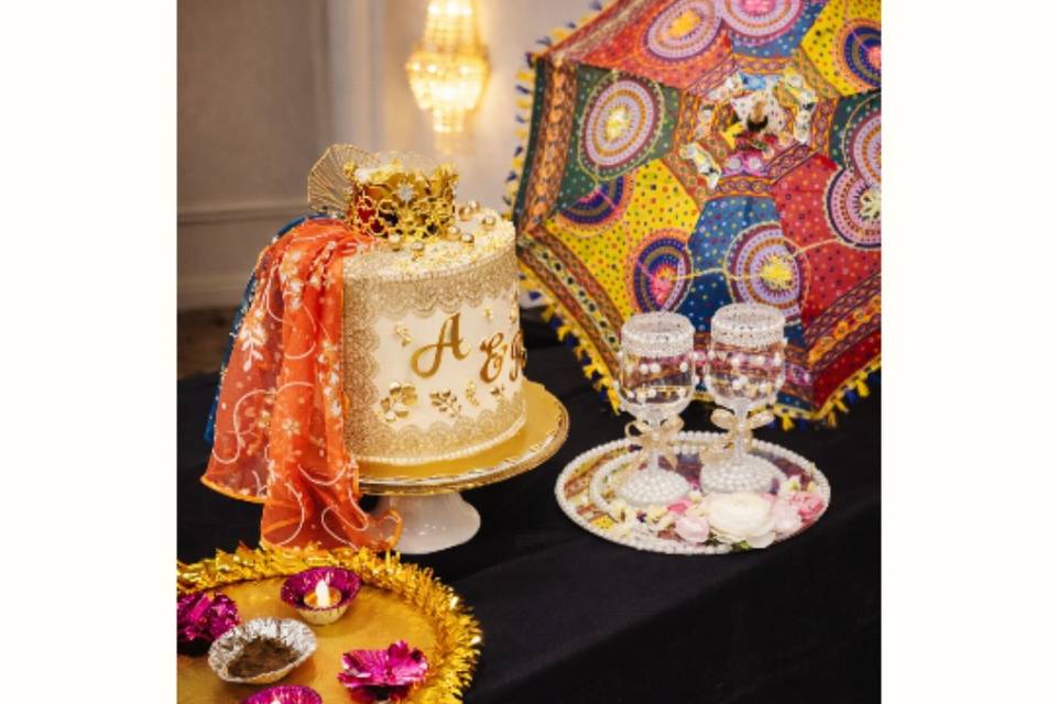 Mehndi Cake