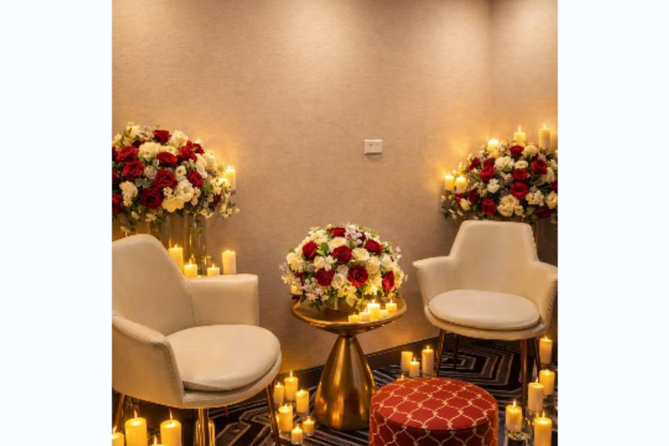 Bridal Suite at Hilton Fairfax
