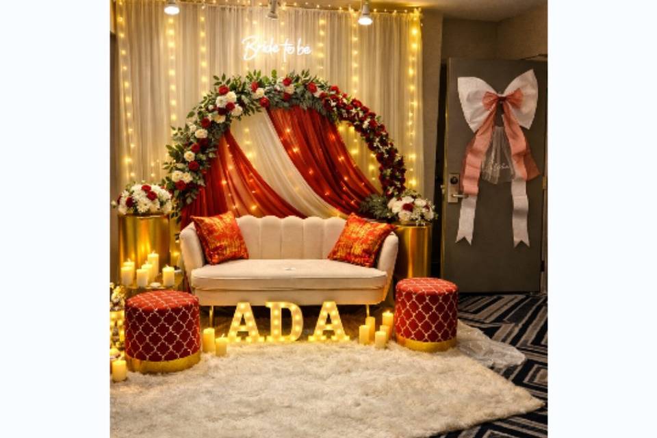 Bridal Suite at Hilton Fairfax
