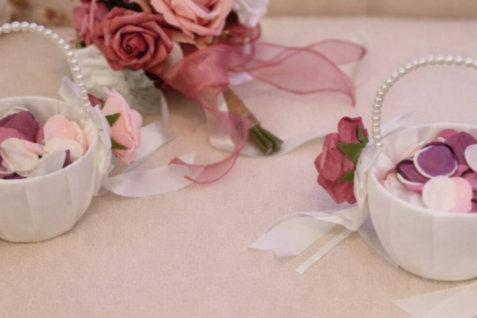 Soft Dusty Rose Wedding