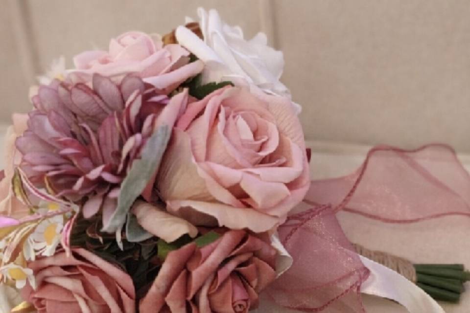Soft Dusty Rose Wedding