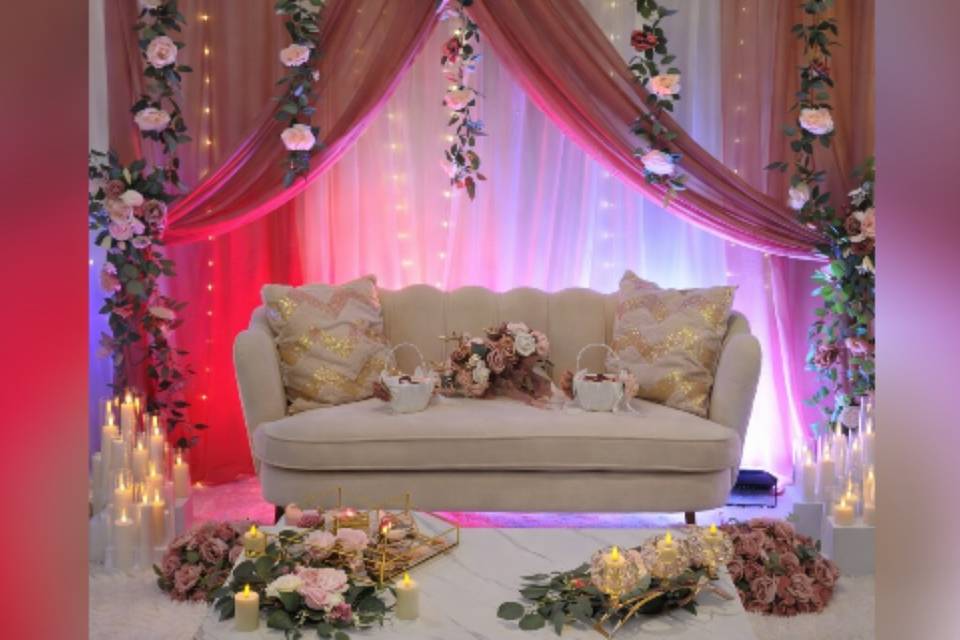 Soft Dusty Rose Wedding
