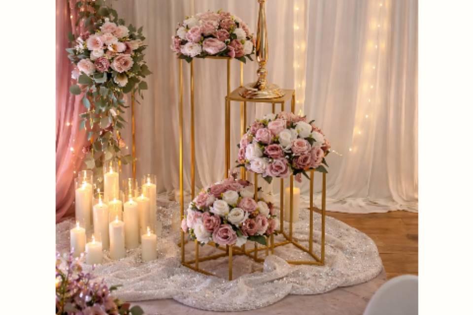 Soft Dusty Rose Wedding