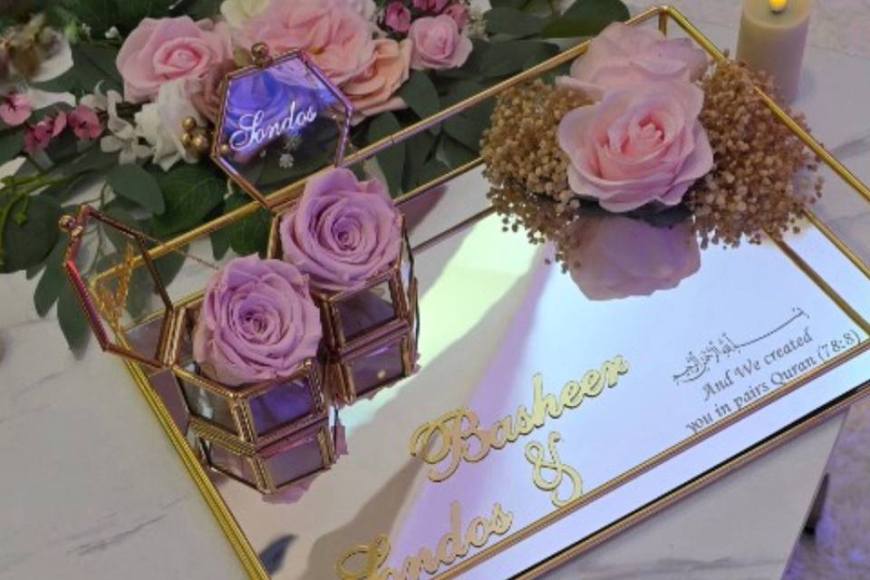 Soft Dusty Rose Wedding