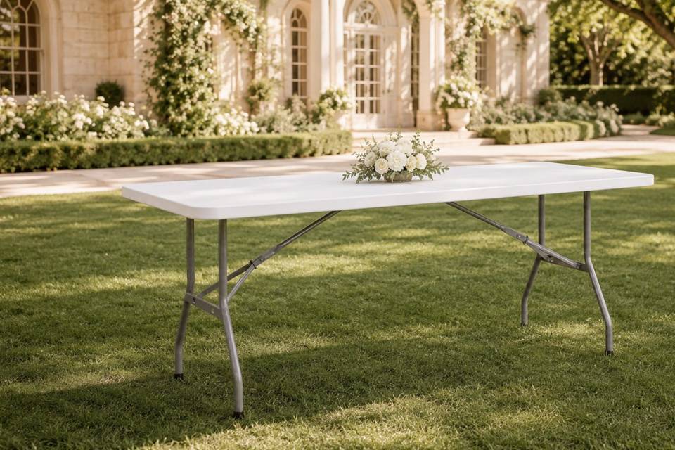 Six foot table