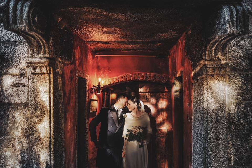 Newlyweds & Sunset light