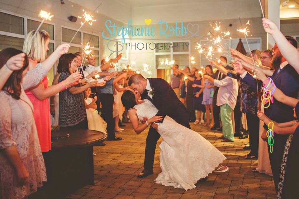 Couple kissing