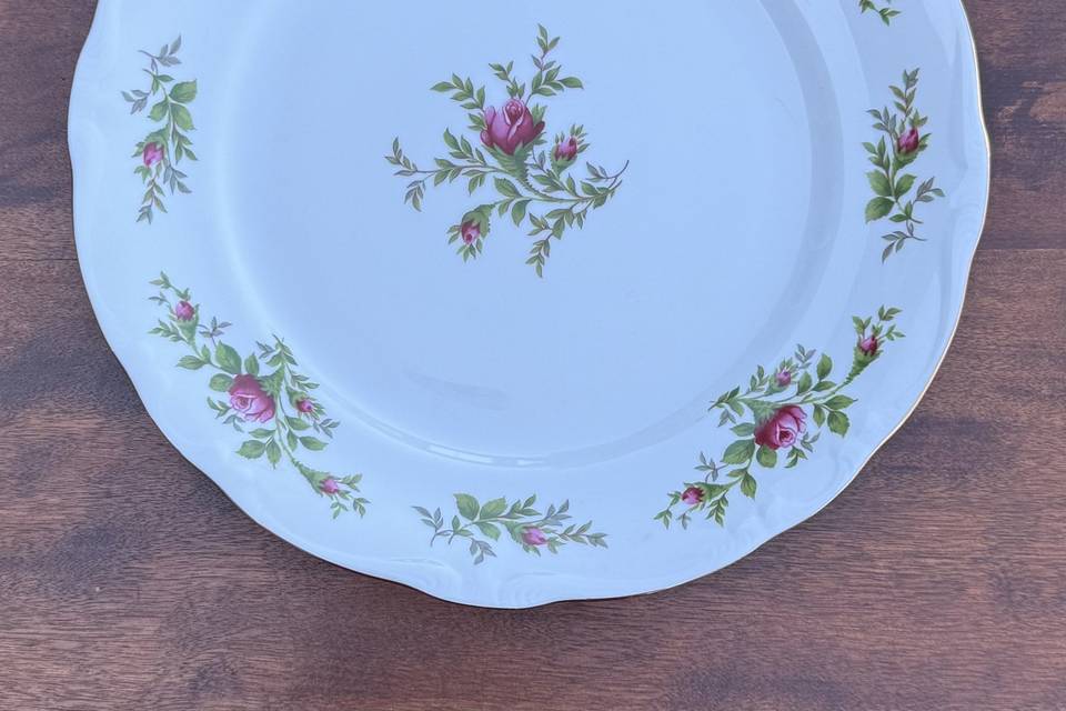 Vintage Rose China Rentals