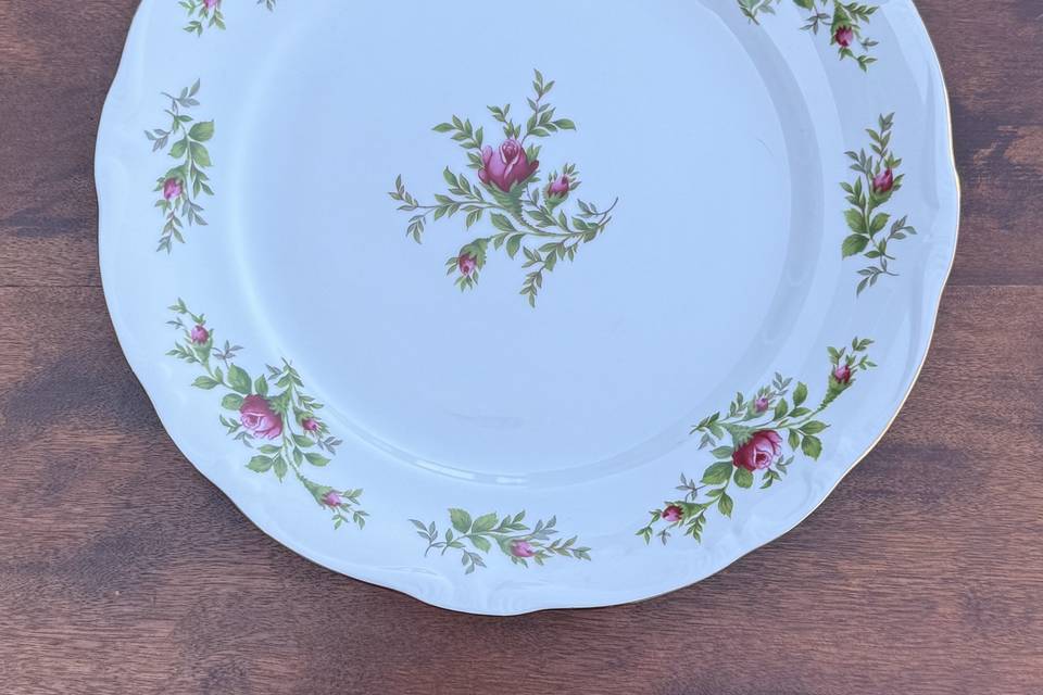 Vintage Rose China Rentals