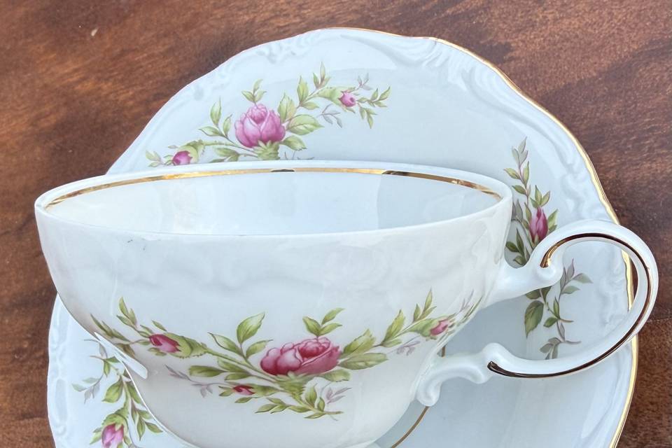 Vintage Rose China Rentals