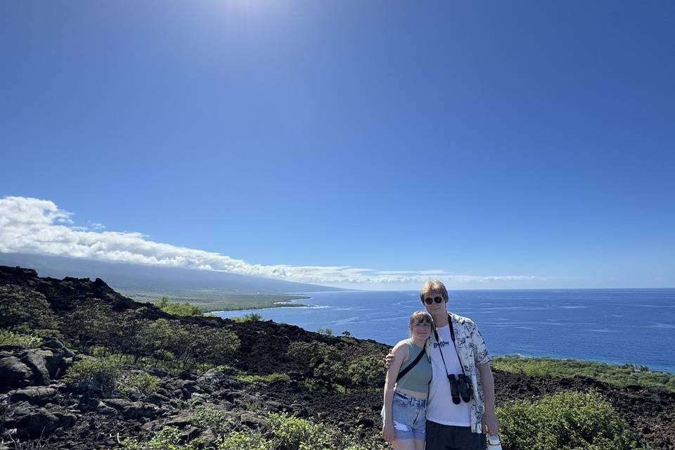 Couple on a Hawaiian Hike