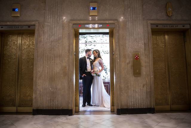 Wedding couple