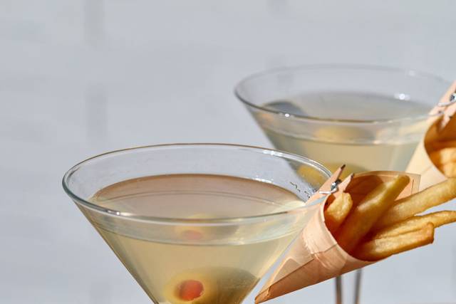 Girl Dinner: Martini & Fries