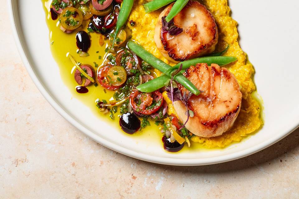 Pan Divers Scallops