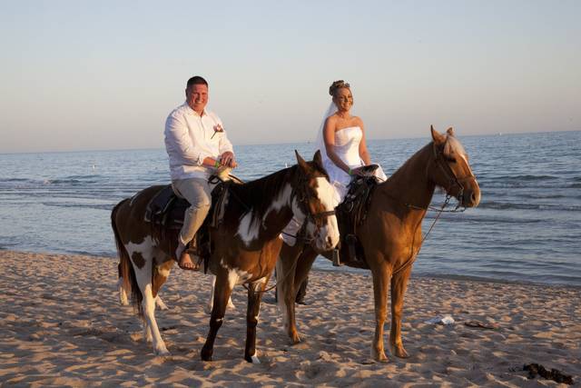Wedding couple