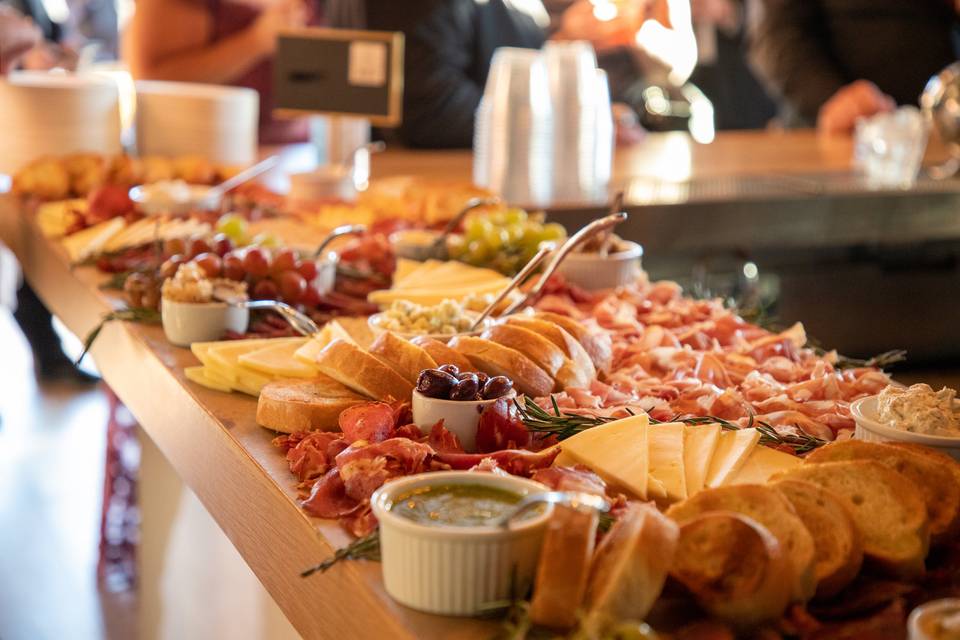 Meat + Cheese Grazing Table