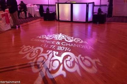 Wedding monogram light