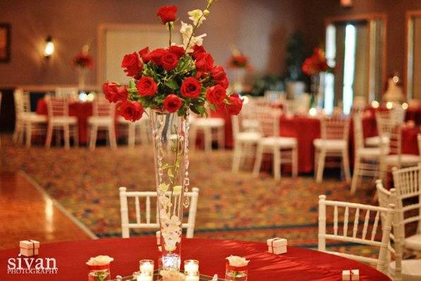 Raised centerpiece