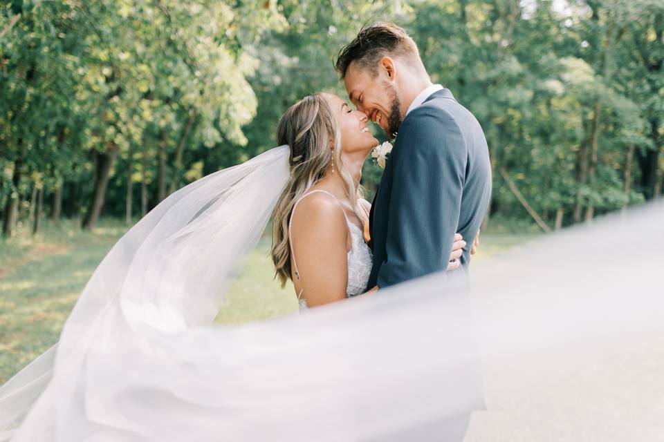 Bride and groom