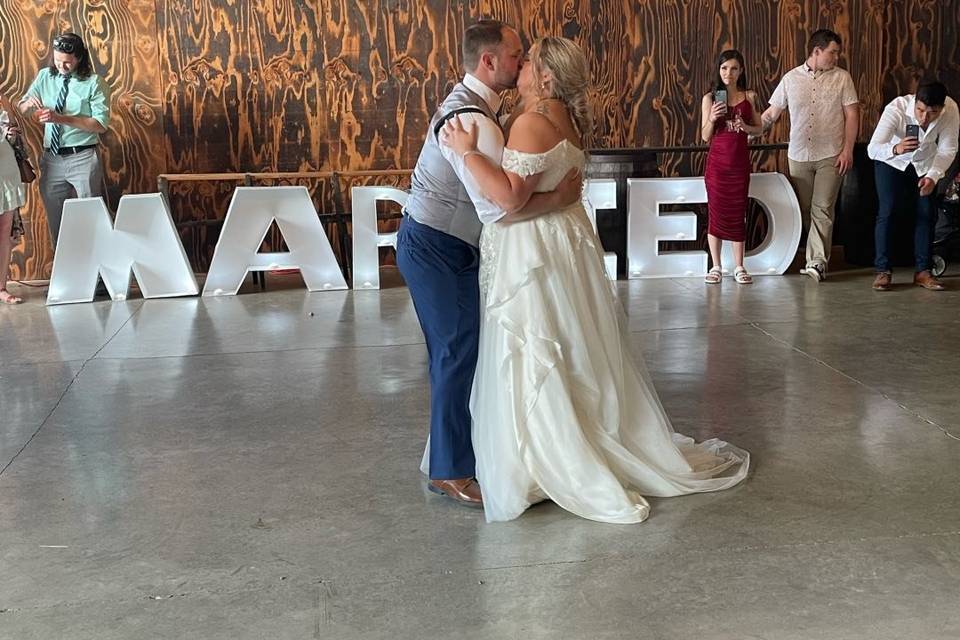 First Dance in Venue