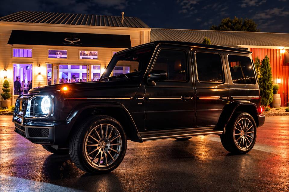 G550 for a wedding Grand Exit